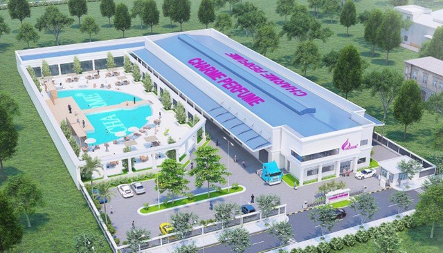 Phối cảnh nhà máy mới sắp đưa vào vận hành của Charme Perfume. Phối cảnh nhà máy mới sắp đưa vào vận hành của Charme Perfume.