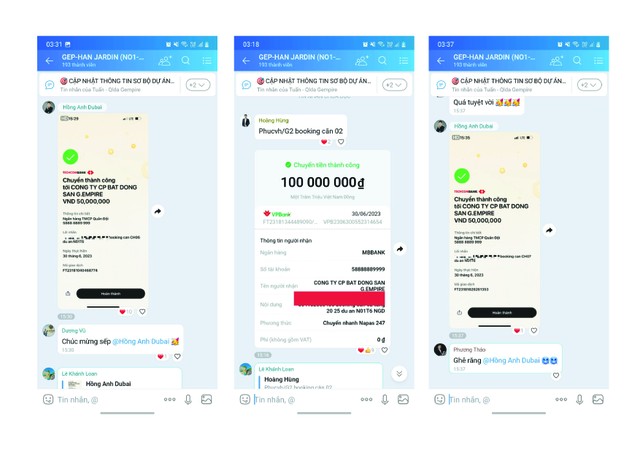 Từ tháng 6, dự án đã nhận đặt cọc.