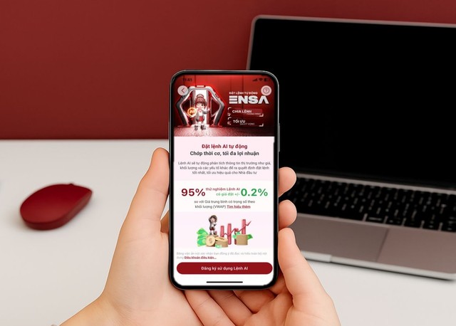 Lệnh AI là một trong những tính năng ứng dụng trí tuệ nhân tạo nổi bật của DNSE.