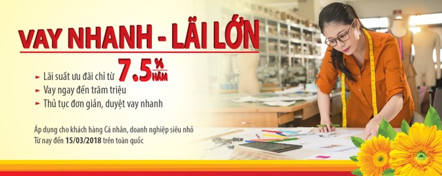 HDBank cho vay ưu đãi lãi suất 7,5%/năm ảnh 1 HDBank cho vay ưu đãi lãi suất 7,5%/năm ảnh 1