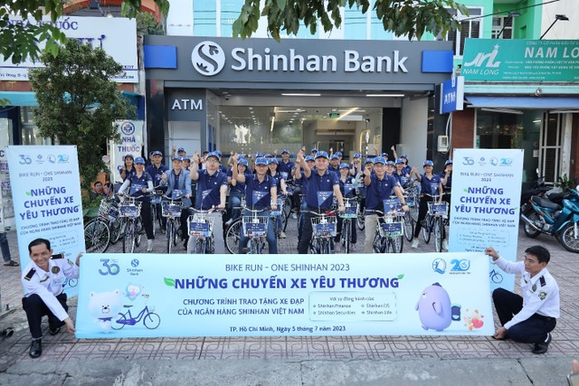 Chương trình Những chuyến xe yêu thương-Bike Run- One Shinhan năm 2023