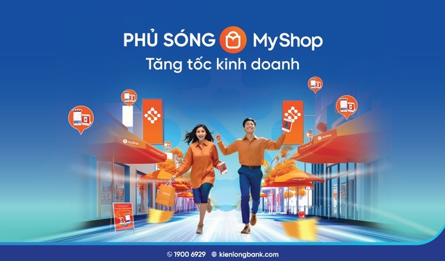 Bộ giải pháp MyShop &amp; Paybox của KienlongBank đã được trên 80.000 cửa hàng sử dụng