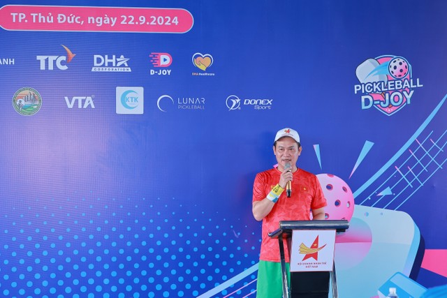 Ông Đặng Hồng Anh - Phó Chủ tịch Hội Liên hiệp Thanh niên Việt Nam, Chủ tịch Hội Doanh nhân trẻ Việt Nam