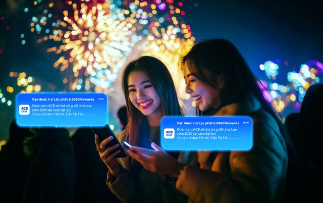 Thông qua chương trình, ACB mong muốn lan tỏa niềm vui và sự sung túc cho năm mới. Ảnh: ACB