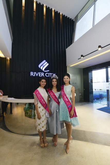 Dự án River City đón tân hoa hậu Đỗ Mỹ Linh bất ngờ ghé thăm ảnh 1 Dự án River City đón tân hoa hậu Đỗ Mỹ Linh bất ngờ ghé thăm ảnh 1