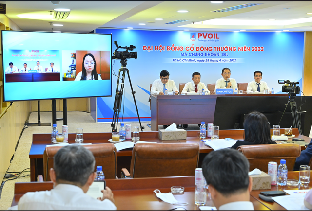 Thảo luận trực tuyến tại đại hội đồng cổ đông PVOIL Thảo luận trực tuyến tại đại hội đồng cổ đông PVOIL