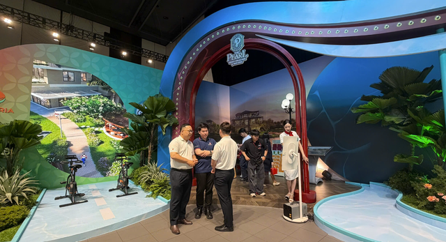 Khu vực giới thiệu dự án của Nam Long