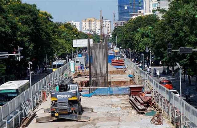 Đường sắt đô thị Nhổn - ga Hà Nội: đội giá gấp đôi, chưa hạng mục nào hoàn thành ảnh 1 Đường sắt đô thị Nhổn - ga Hà Nội: đội giá gấp đôi, chưa hạng mục nào hoàn thành ảnh 1