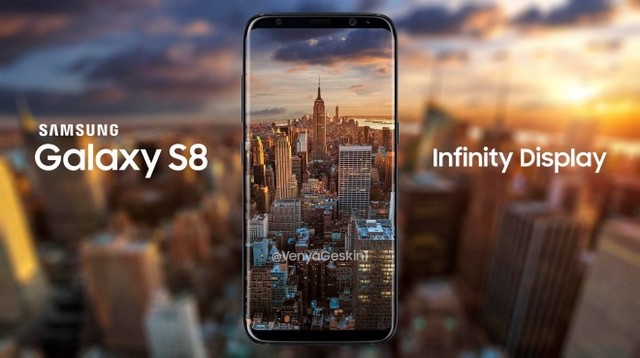 Galaxy S8 sẽ có màn hình 'vô cực' ảnh 1 Galaxy S8 sẽ có màn hình 'vô cực' ảnh 1
