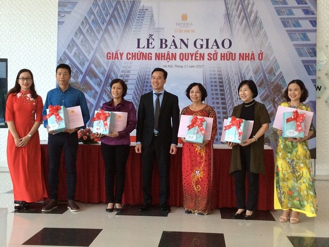 99% căn hộ tại Imperia Garden đã được bàn giao cho khách hàng ảnh 2 99% căn hộ tại Imperia Garden đã được bàn giao cho khách hàng ảnh 2