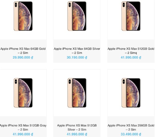 Giá iPhone Xs Max xuống dưới 30 triệu đồng ảnh 1 Giá iPhone Xs Max xuống dưới 30 triệu đồng ảnh 1