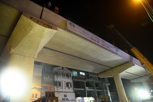 Hợp long đoạn trên cao đường sắt đô thị Nhổn - ga Hà Nội ảnh 2 Hợp long đoạn trên cao đường sắt đô thị Nhổn - ga Hà Nội ảnh 2