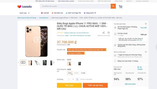 iPhone 11 giảm giá 10 triệu đồng ở Việt Nam là trò bịp Black Friday ảnh 1