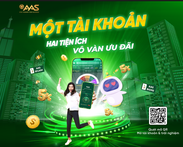 Cùng với việc ra mắt AAS ROBO CTCK AAS cũng cập nhật phiên bản nâng cấp ứng dụng giao dịch AAS PRO và tung ra nhiều sản phẩm, dịch vụ dành cho khách hàng Cùng với việc ra mắt AAS ROBO CTCK AAS cũng cập nhật phiên bản nâng cấp ứng dụng giao dịch AAS PRO và tung ra nhiều sản phẩm, dịch vụ dành cho khách hàng