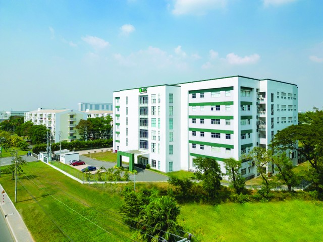 Nhà xưởng cao tầng đa năng giai đoạn 1 của Long Hậu đã lấp đầy gần 100%. Ảnh: Bình Minh. Nhà xưởng cao tầng đa năng giai đoạn 1 của Long Hậu đã lấp đầy gần 100%. Ảnh: Bình Minh.