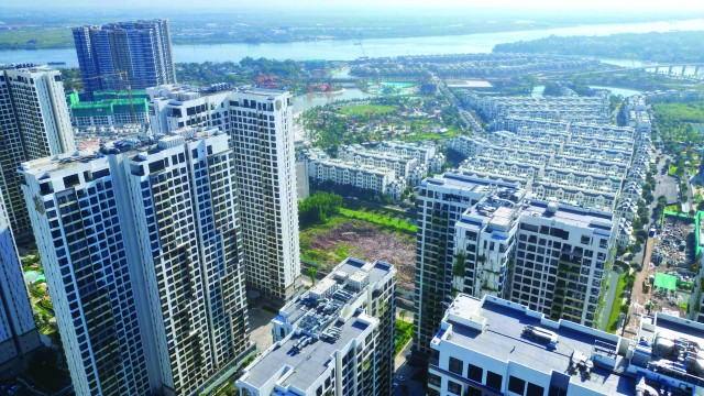 Căn hộ vùng ven khu vực vệ tinh được quan tâm. Ảnh: Việt Dũng.