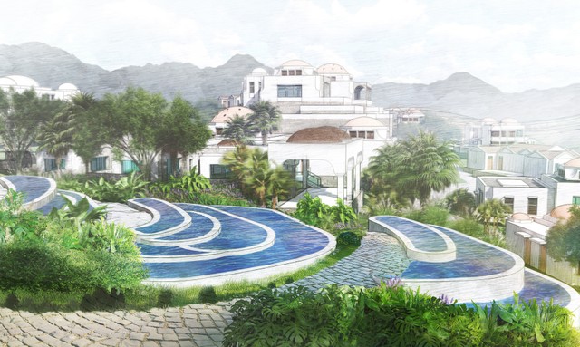 Công viên mang đến trải nghiệm tắm khoáng độc đáo theo 3 nền văn hóa lớn: dãy Alps Thụy Sỹ, La Mã và Thổ Nhĩ Kỳ. Công viên mang đến trải nghiệm tắm khoáng độc đáo theo 3 nền văn hóa lớn: dãy Alps Thụy Sỹ, La Mã và Thổ Nhĩ Kỳ.