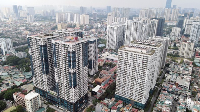 Giá căn hộ tại Thủ đô tăng 6% trong quý II, gấp đôi dự tính. Ảnh: Dũng Minh. Giá căn hộ tại Thủ đô tăng 6% trong quý II, gấp đôi dự tính. Ảnh: Dũng Minh.