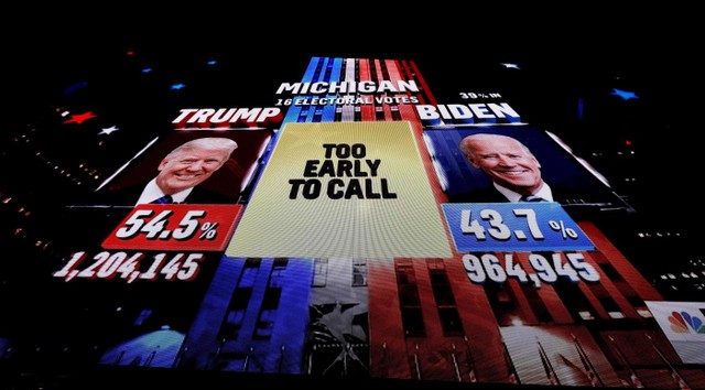 Cần thêm thời gian để có kết quả cuối cùng của cuộc bầu cử Tổng thống Mỹ