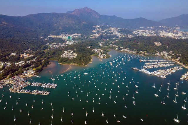 Bến du thuyền cá nhân tại Hong Kong Bến du thuyền cá nhân tại Hong Kong