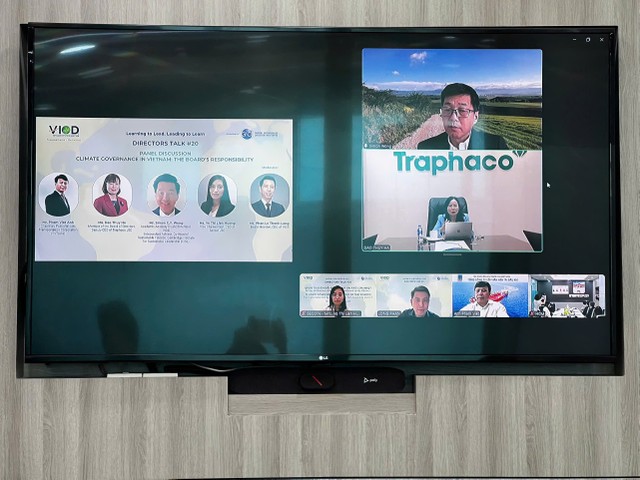 Hội thảo Directors Talk #20 với sự tham gia của các chuyên gia và Chủ tịch, Thành viên HĐQT đến từ những doanh nghiệp tiên phong trong thực hành quản trị bền vững tại Việt Nam