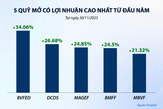 Chiến lược năng động giúp nhiều quỹ đạt hiệu suất tốt từ đầu năm. Ảnh: Fmarket Chiến lược năng động giúp nhiều quỹ đạt hiệu suất tốt từ đầu năm. Ảnh: Fmarket