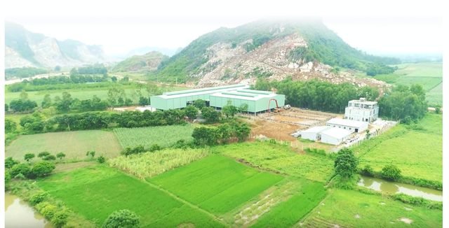 Mỏ - Nhà máy Núi Loáng đang vận hành hiện tại