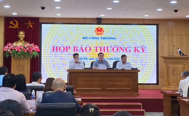 Họp báo thường kỳ quý I/2024 do Bộ Công thương tổ chức Họp báo thường kỳ quý I/2024 do Bộ Công thương tổ chức