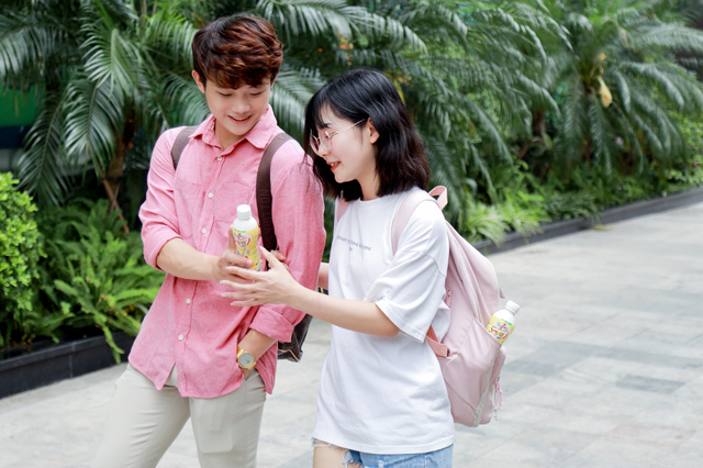 Sữa đậu nành Number 1 Soya Canxi được các bạn trẻ chia sẻ cho nhau.