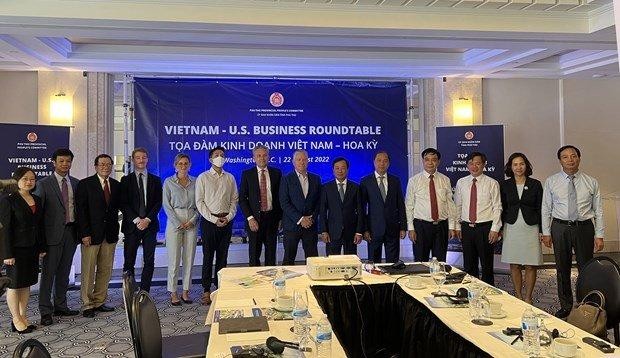 Các đại biểu dự Hội nghị xúc tiến đầu tư giữa tỉnh Phú Thọ và các doanh nghiệp Hoa Kỳ.