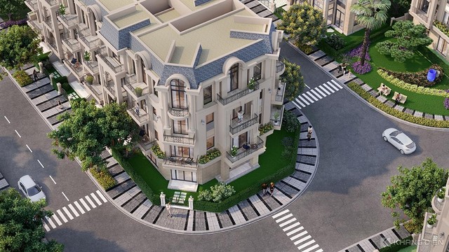 Vị trí góc với 3 mặt tiền và diện tích sử dụng lớn. Vị trí góc với 3 mặt tiền và diện tích sử dụng lớn.