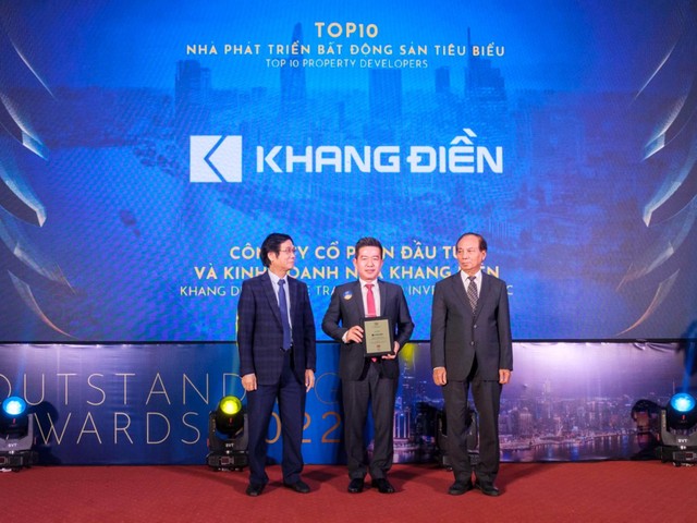 Khang Điền (KDH) lần thứ 6 liên tiếp lọt Top 10 Nhà phát triển Bất động sản tiêu biểu 2022. Khang Điền (KDH) lần thứ 6 liên tiếp lọt Top 10 Nhà phát triển Bất động sản tiêu biểu 2022.