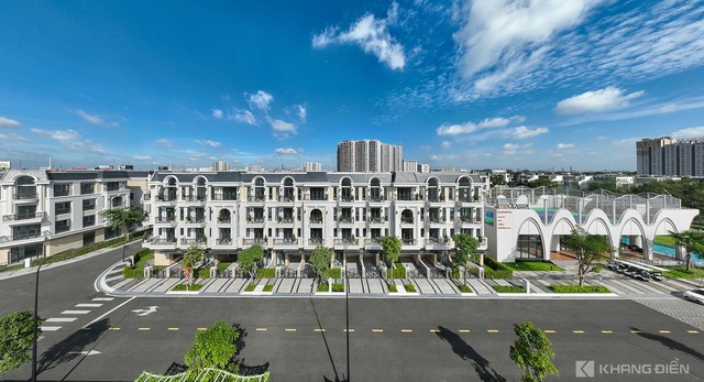 The Classia đã hiện hữu các dãy nhà và hoàn thiện hạ tầng – tiện ích – cảnh quan.