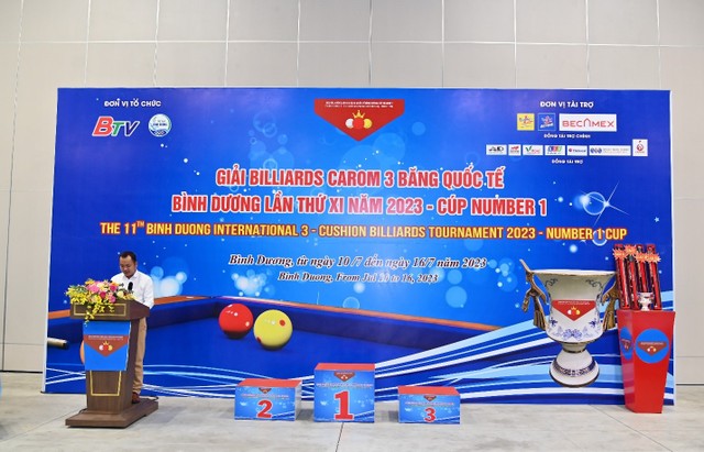 Tập đoàn Tân Hiệp Phát và Nhãn hàng Number 1 là đơn vị 6 năm liên tiếp đồng hành cùng giải Billiards Carom 3 băng quốc tế Bình Dương. Tập đoàn Tân Hiệp Phát và Nhãn hàng Number 1 là đơn vị 6 năm liên tiếp đồng hành cùng giải Billiards Carom 3 băng quốc tế Bình Dương.