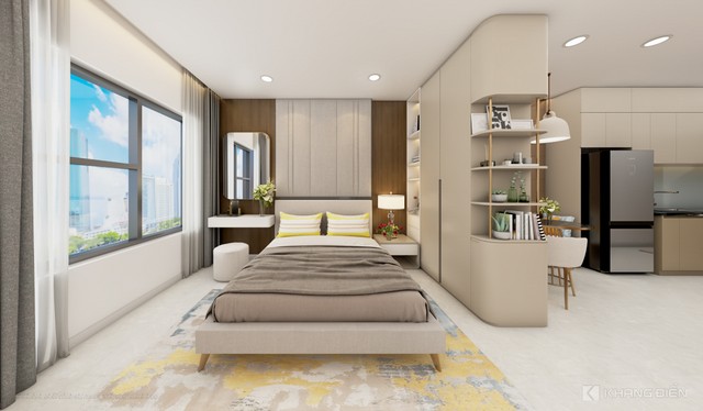 40 căn studio The Privia – Khang Điền đều có lô gia và cửa sổ tiếp xúc trực tiếp ánh sáng bên ngoài. 40 căn studio The Privia – Khang Điền đều có lô gia và cửa sổ tiếp xúc trực tiếp ánh sáng bên ngoài.