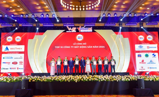 Tập đoàn Khang Điền lần thứ 7 liên tiếp đạt Top 10 Chủ đầu tư Bất động sản.