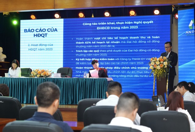 Nhựa An Phát Xanh tổ chức thành công ĐHĐCĐ thường niên năm 2024. Nhựa An Phát Xanh tổ chức thành công ĐHĐCĐ thường niên năm 2024.