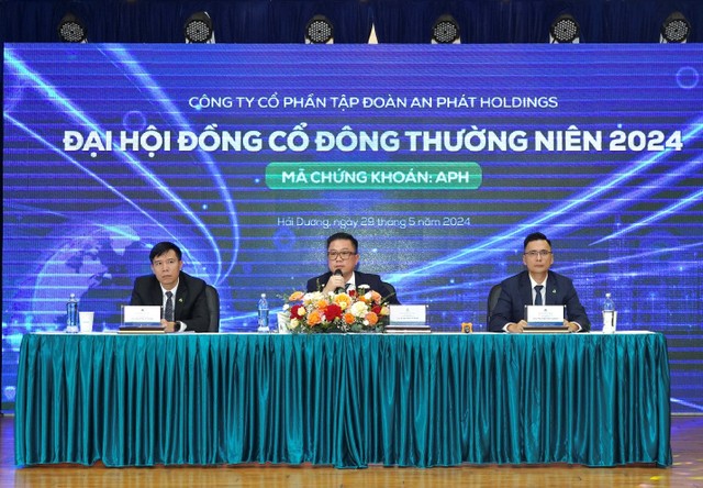 Toàn cảnh ĐHĐCĐ thường niên An Phát Holdings 2024. Toàn cảnh ĐHĐCĐ thường niên An Phát Holdings 2024.