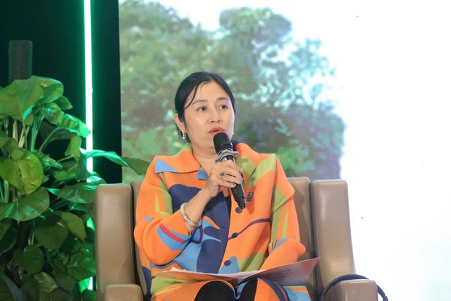 Bà Đỗ Lê Thu Ngọc, Trưởng phòng Phát triển bao trùm, UNDP tại Việt Nam. Ảnh Dũng Minh.