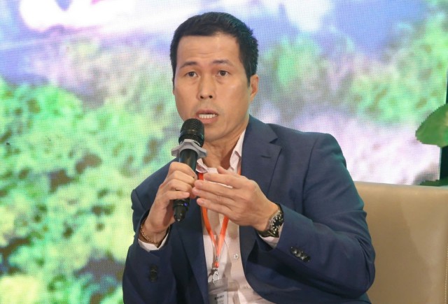 Ông Trường Bùi, Tổng giám đốc Công ty Roland Berger. Ảnh Dũng Minh.