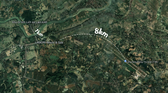 Vị trí đắc địa của LAMORI Resort &amp; Spa.