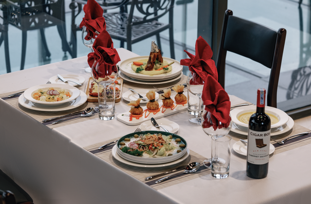 Ẩm thực tại LAMORI là một tác phẩm nghệ thuật.