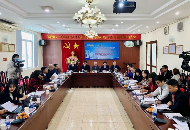 Toàn cảnh Tọa đàm Đề án hoàn thiện hệ thống TCQC kỹ thuật xây dựng và định hướng ngành vật liệu xây dựng trong giai đoạn mới