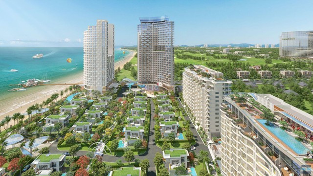 Phối cảnh tổng thể dự án The Meraki. Phối cảnh tổng thể dự án The Meraki.