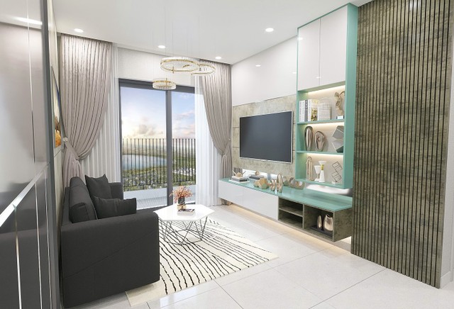 Căn hộ Green Topaz thuộc Bcons City có view hồ đá, mức giá tầm 1,7 tỷ đồng. Căn hộ Green Topaz thuộc Bcons City có view hồ đá, mức giá tầm 1,7 tỷ đồng.