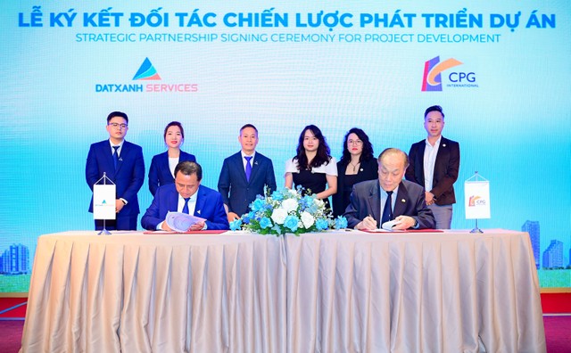 Dat Xanh Services ký kết hợp tác toàn diện với hàng loạt đối tác phát triển dự án trong nước và quốc tế. Dat Xanh Services ký kết hợp tác toàn diện với hàng loạt đối tác phát triển dự án trong nước và quốc tế.
