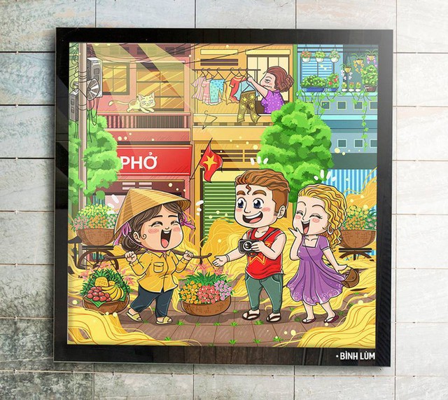 Vẽ cả Hà Nội qua lời kể của bạn bè ảnh 10 Vẽ cả Hà Nội qua lời kể của bạn bè ảnh 10