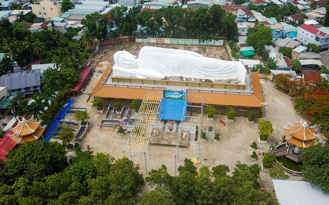 Ngôi chùa gần 300 tuổi có tượng Phật nằm dài nhất Việt Nam ảnh 1