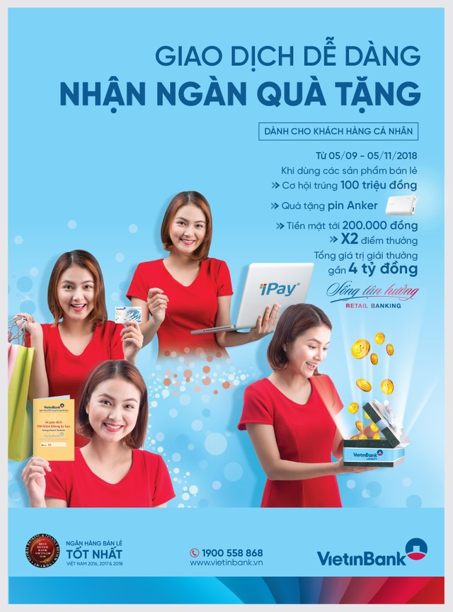“Giao dịch dễ dàng - Nhận ngàn Quà tặng” ảnh 1 “Giao dịch dễ dàng - Nhận ngàn Quà tặng” ảnh 1