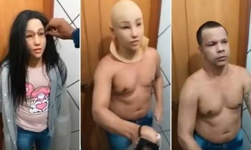 Thủ lĩnh băng đảng Brazil giả gái để vượt ngục ảnh 1 Thủ lĩnh băng đảng Brazil giả gái để vượt ngục ảnh 1